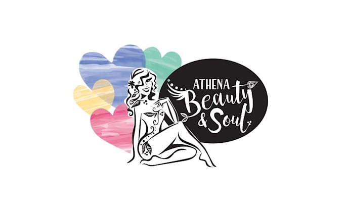 Gig Preview - Design athena beauty and soul logo