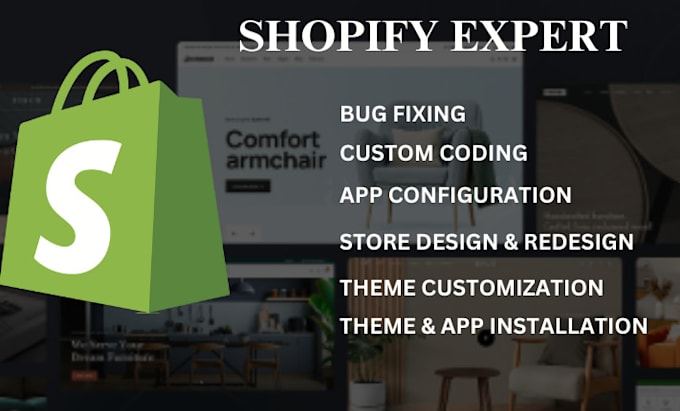 Gig Preview - Do custom shopify coding, fix shopify bug, shopify expert, theme customization