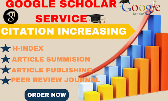 Bestseller - increase citations and set up google scholar profile