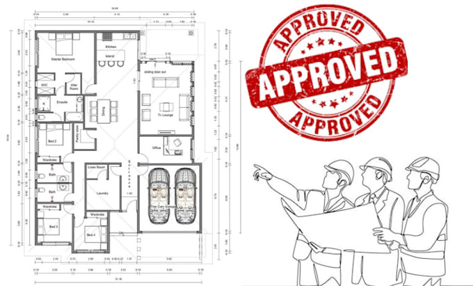 Gig Preview - Create site plan, floor plan, architectural plan and construction drawing