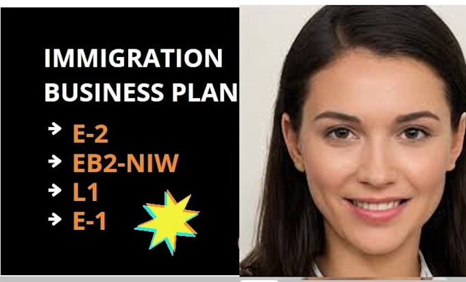 Gig Preview - Write USA immigration business plan for eb2 nlw, e2, l1 visa