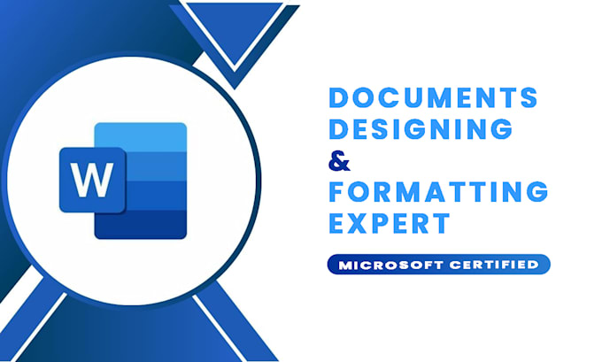 Gig Preview - Format document design templates as microsoft ms word expert