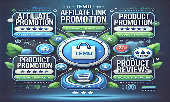 Gig Preview - Organically promote your affiliate link, temu product promotion, temu affiliate