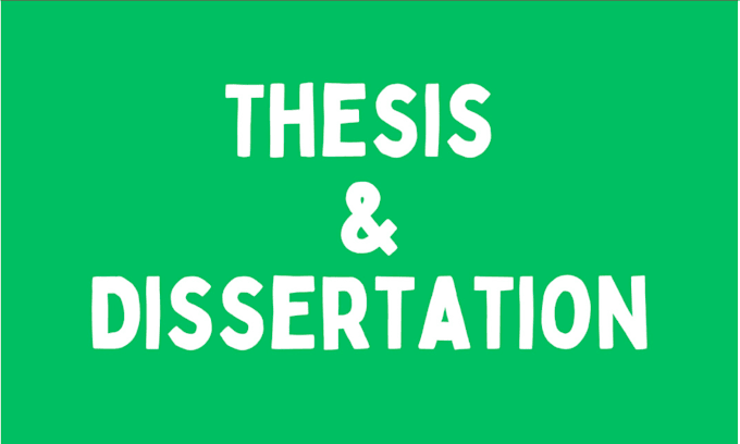 Gig Preview - Rewrite, proofread and edit,dissertation,thesis and proposals