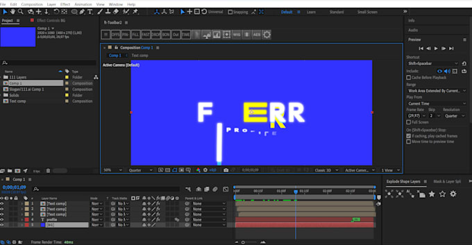 Bestseller - create custom 2d logo motion animation in after effects