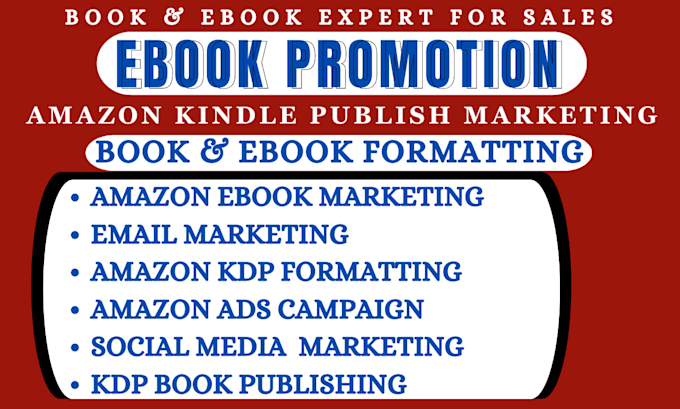 Bestseller - do ebook promotion amazon kindle publish social media marketing