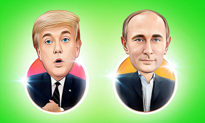 Gig Preview - Create avatar big head cartoon caricature in 24 hours