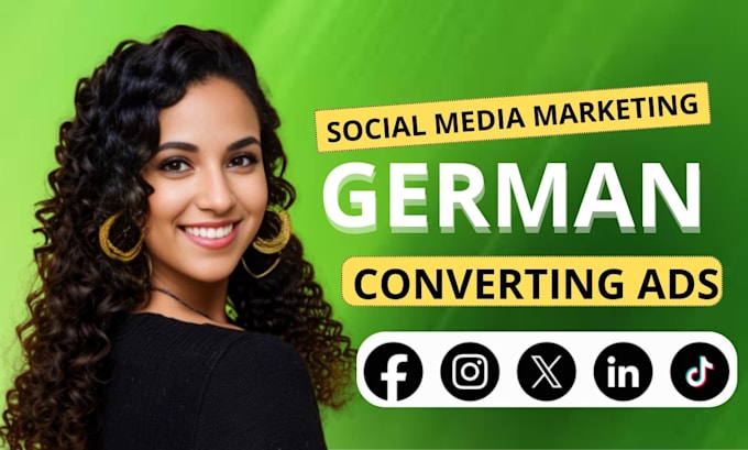 Gig Preview - Setup facebook ads campaign, google ads campaign, or tiktok ads in german