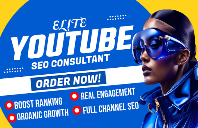 Gig Preview - Do youtube video SEO channel optimization