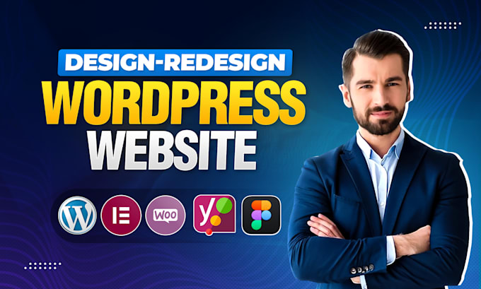 Gig Preview - Design or redesign wordpress website development and build woocommerce website