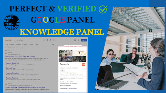 Gig Preview - Build perfect google knowledge panel or knowledge graph for business verified