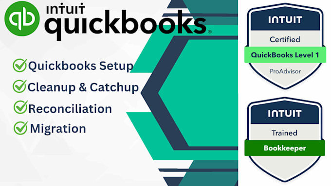 Bestseller - do quickbooks online bookkeeping, cleanup and migration