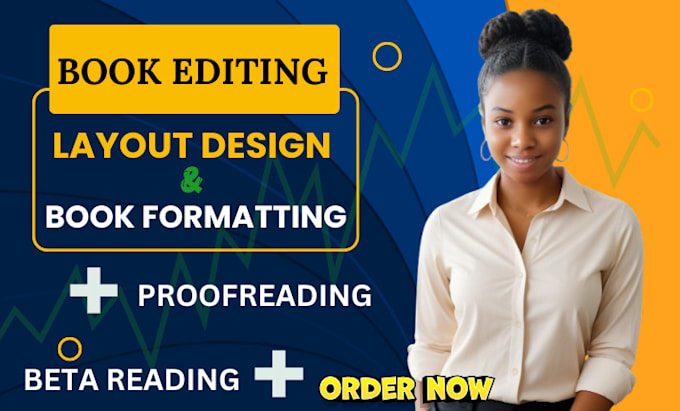 Gig Preview - Do book layout design, book formatting and developmental book editor