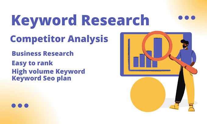 Gig Preview - Top rated SEO keyword research competitor analysis