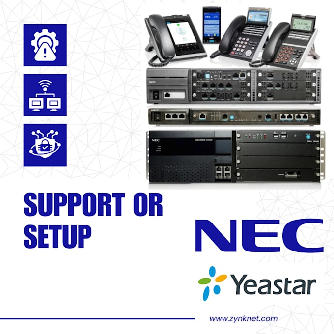 Gig Preview - Set up and support for your nec pbx systems