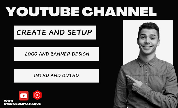 Gig Preview - Create and optimise professional youtube channel