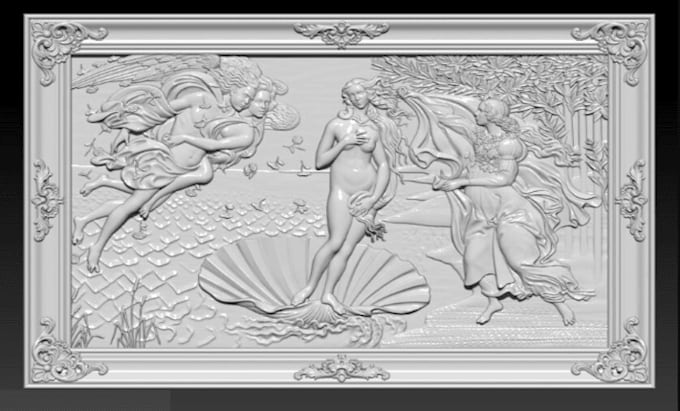 Bestseller - sculpt 3d bas relief, coin model, 3d cnc design, medallion design for 3dprinting