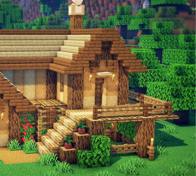 Gig Preview - Build anything reasonable in minecraft