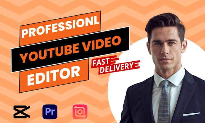 Gig Preview - Do professional video editing for your youtube channel