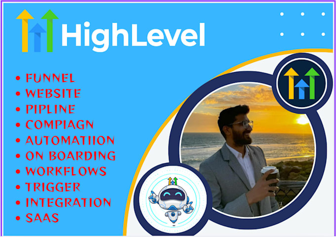 Gig Preview - Setup and manage gohighlevel account, xleads, automation expert, ghl funnels