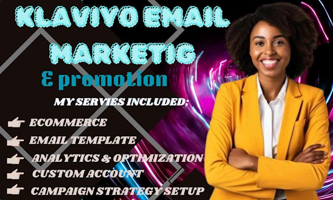 Gig Preview - Setup klaviyo email marketing flows for shopify or ecommerce marketing campaigns