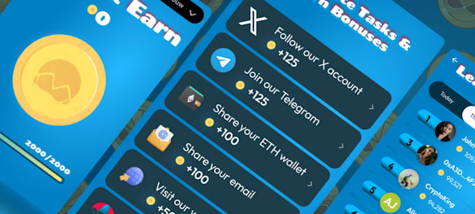 Gig Preview - Deliver telegram mini app and telegram mini game on ton