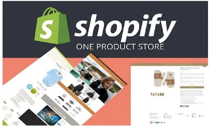 Gig Preview - Build automated one product shopify digital product store