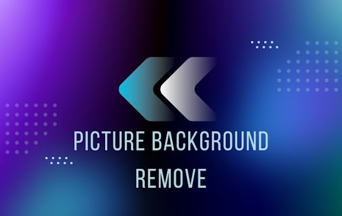 Gig Preview - Remove your photo backgrounds