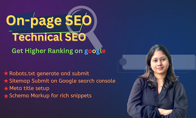 Bestseller - do on page SEO and technical optimization for your website