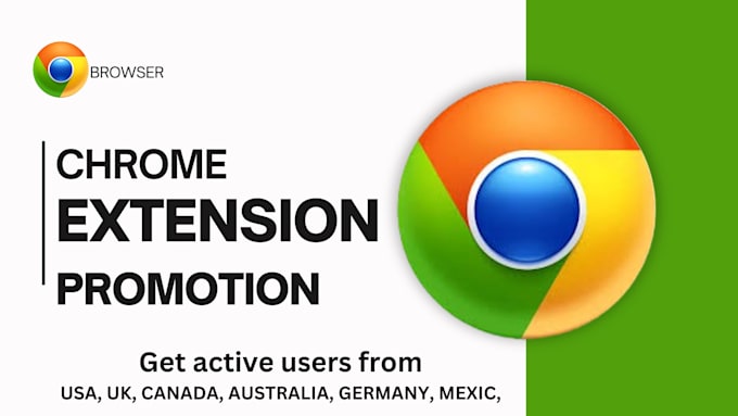 Gig Preview - Do chrome extension promotion for your extension