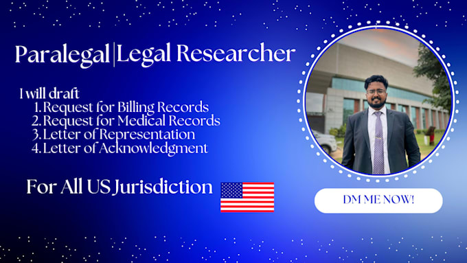 Gig Preview - Draft letter for request of medical records and billing records