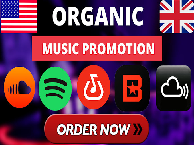 Gig Preview - Organically promote your electronic music song track album in USA or any country