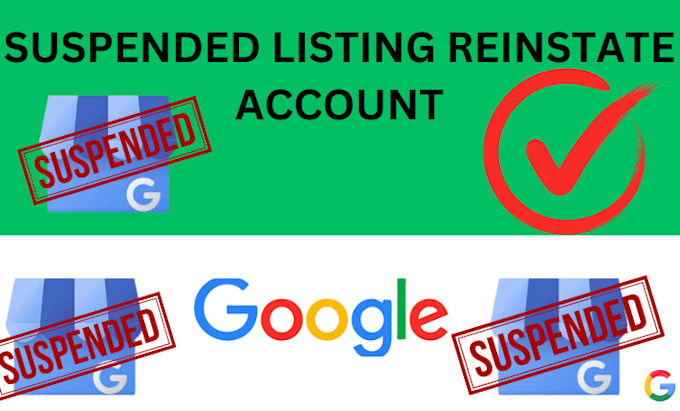 Gig Preview - Reinstate and fix suspended google my business profile and listing