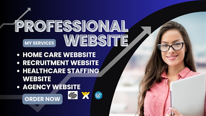 Gig Preview - Home care website, healthcare staffing, agency, recruitment website