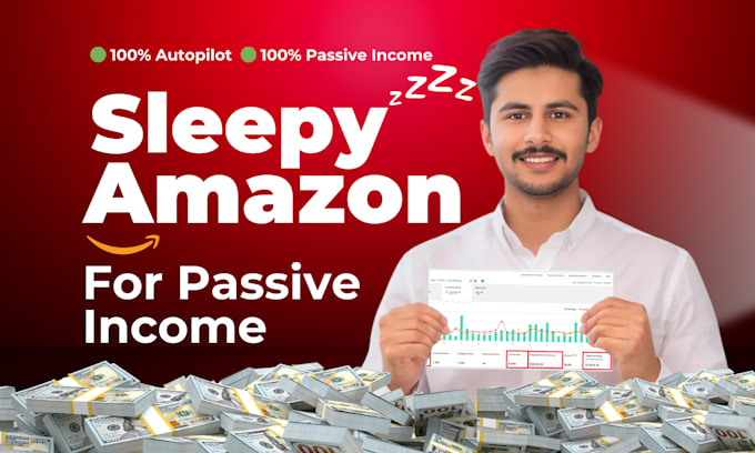 Gig Preview - Our agency will a fully automated sleepy amazon affiliate website for passive income