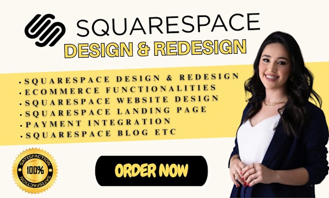 Bestseller - create squarespace website design, squarespace website design landing page