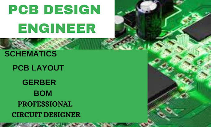 Gig Preview - Design pcb  boards in eagle pcb design software