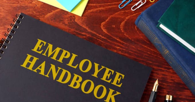 Gig Preview - Create custom employee handbook hr policies job description sop for your company