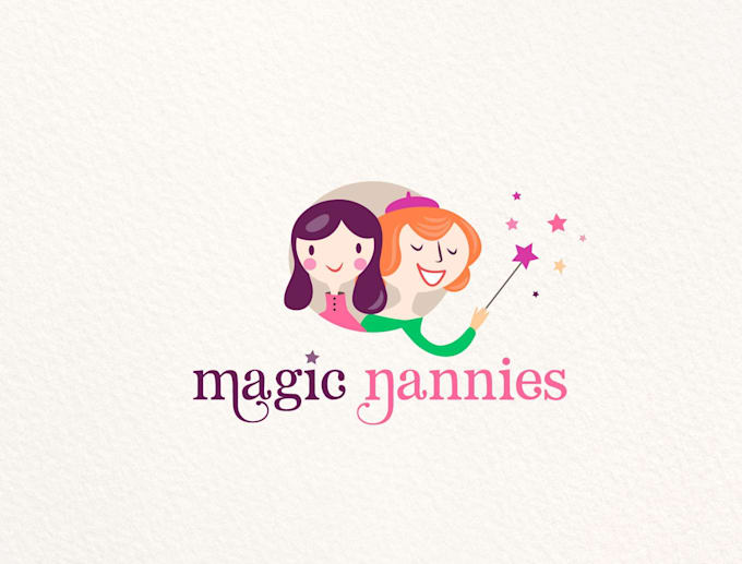 Gig Preview - Design parisian nanny agency logo