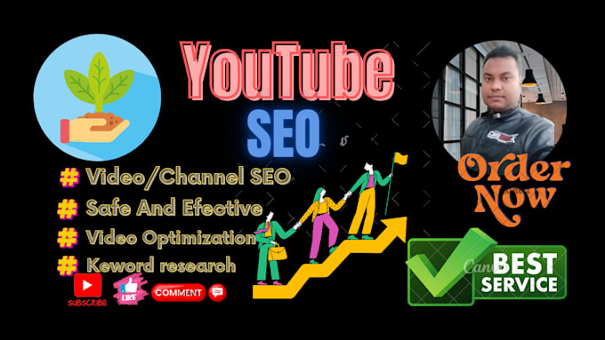 Gig Preview - Do  youtube channel SEO