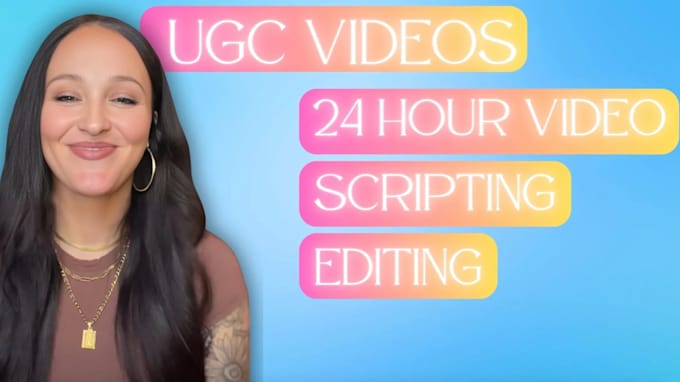 Gig Preview - Create converting ugc videos for your company or brand