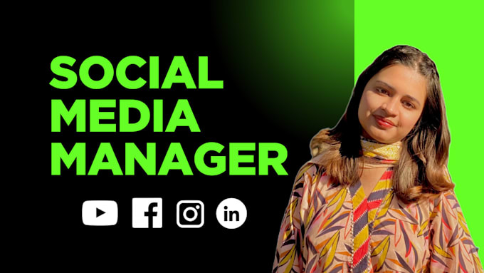 Gig Preview - Be your social media manager and  content creator