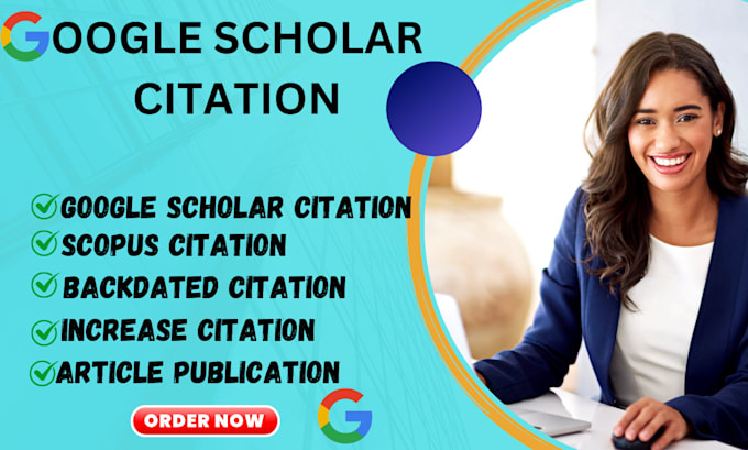 Gig Preview - Boost backdated citation and increase your google scholar citation to 50