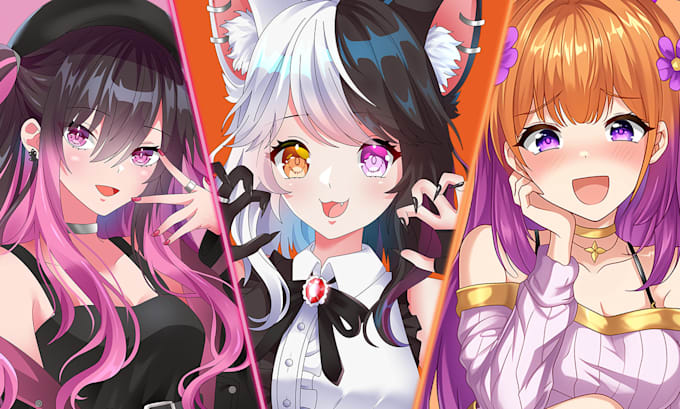 Gig Preview - Draw pfp anime illustration, fanart, original chracter,  concept art, and vtuber