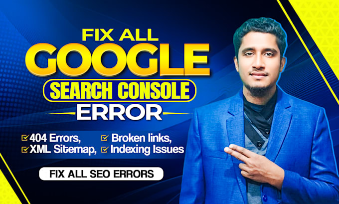 Bestseller - fix google search console error, page indexing, XML sitemap