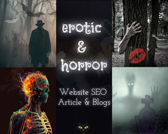 Gig Preview - Write horror erotic story, SEO blog, website articles