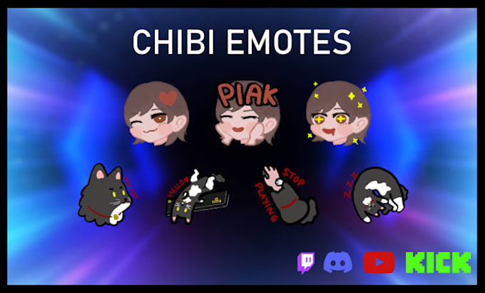 Bestseller - emotes for your streaming platforms