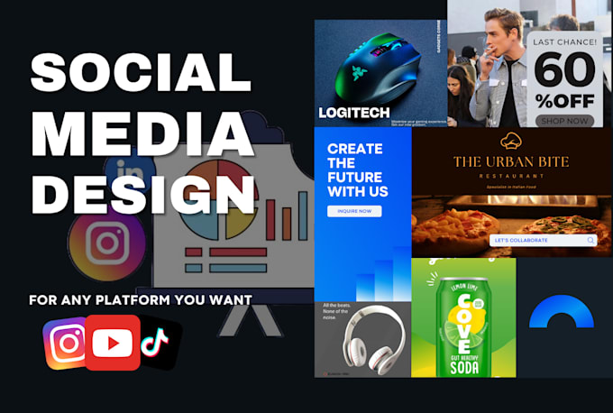 Gig Preview - Make professional social media graphics for all platforms