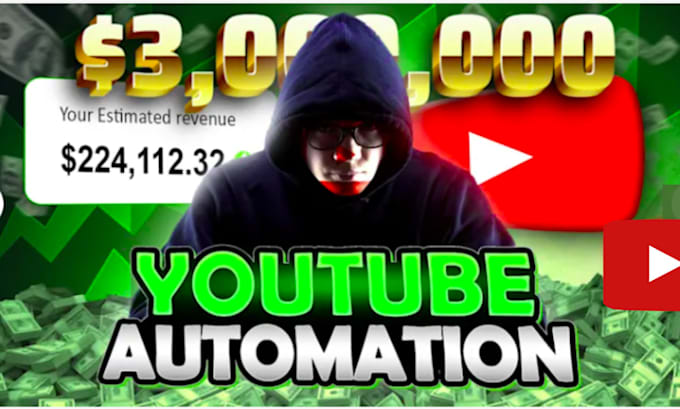 Gig Preview - Do youtube automation and top 10 cash cow videos content creator