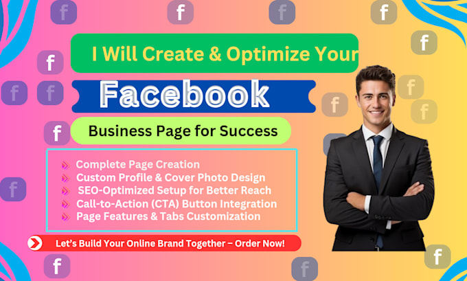 Gig Preview - Expert facebook page setup and SEO optimization